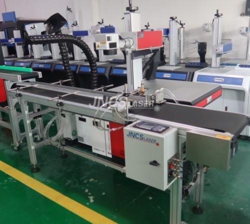 UV Laser Marking Machine with Conveyor Belt