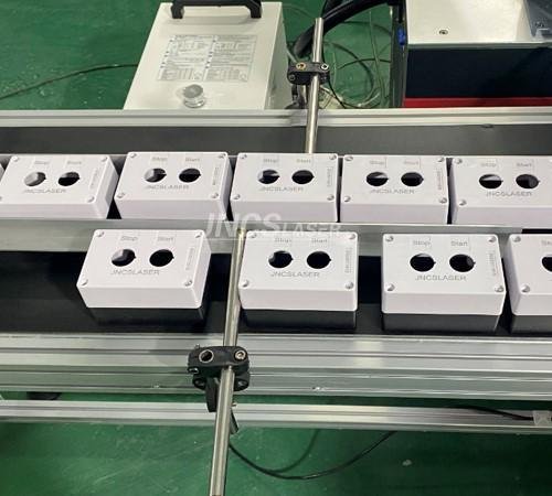 UV Laser Marking Machine with Conveyor Belt
