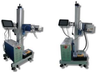 Online Flying CO2 Laser Marking Machine for Plastic Bottle, Medicine Box Production Date Marking
