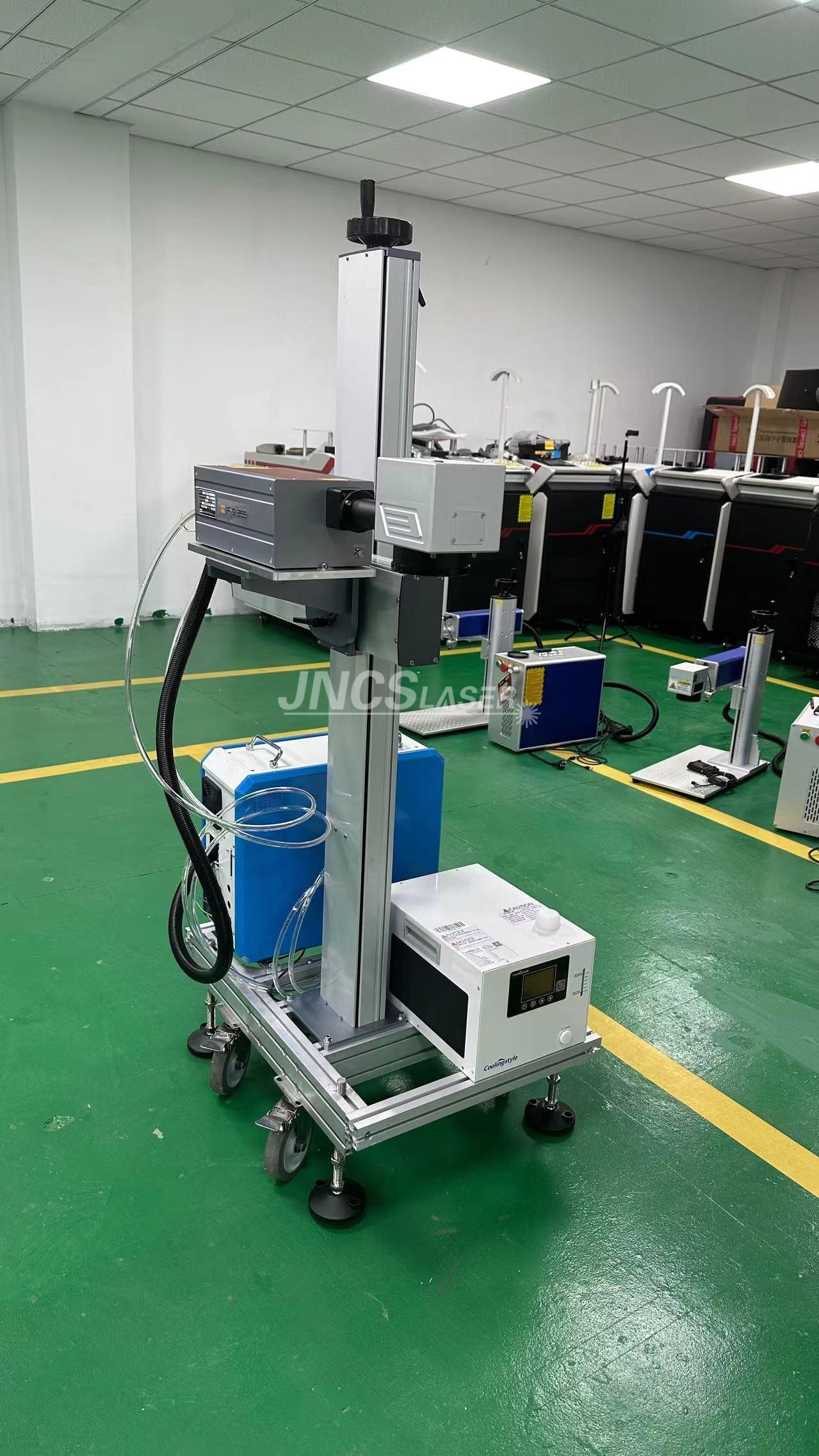 split uv laser marking machine for big size material