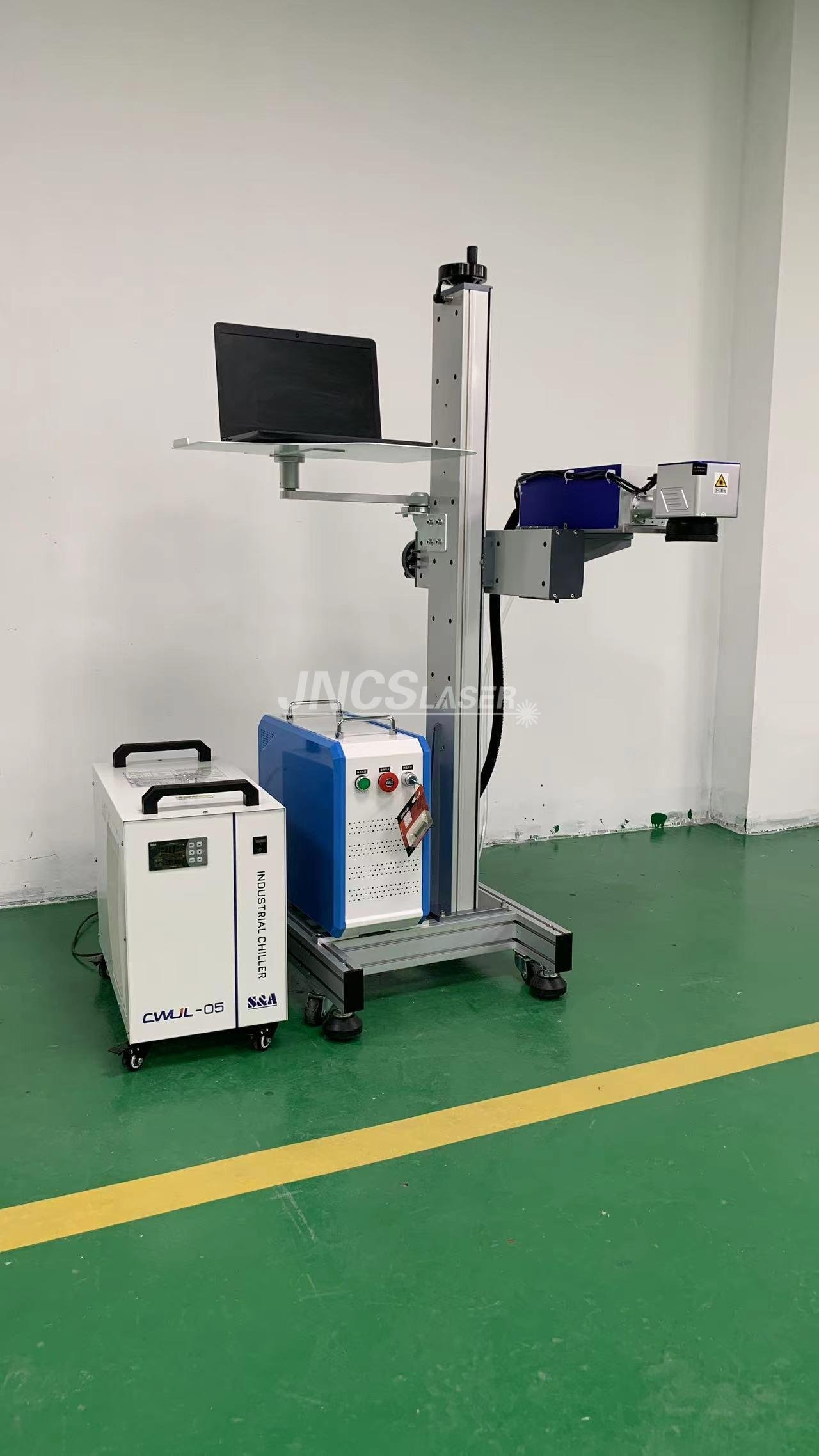 split uv laser marking machine for big size material
