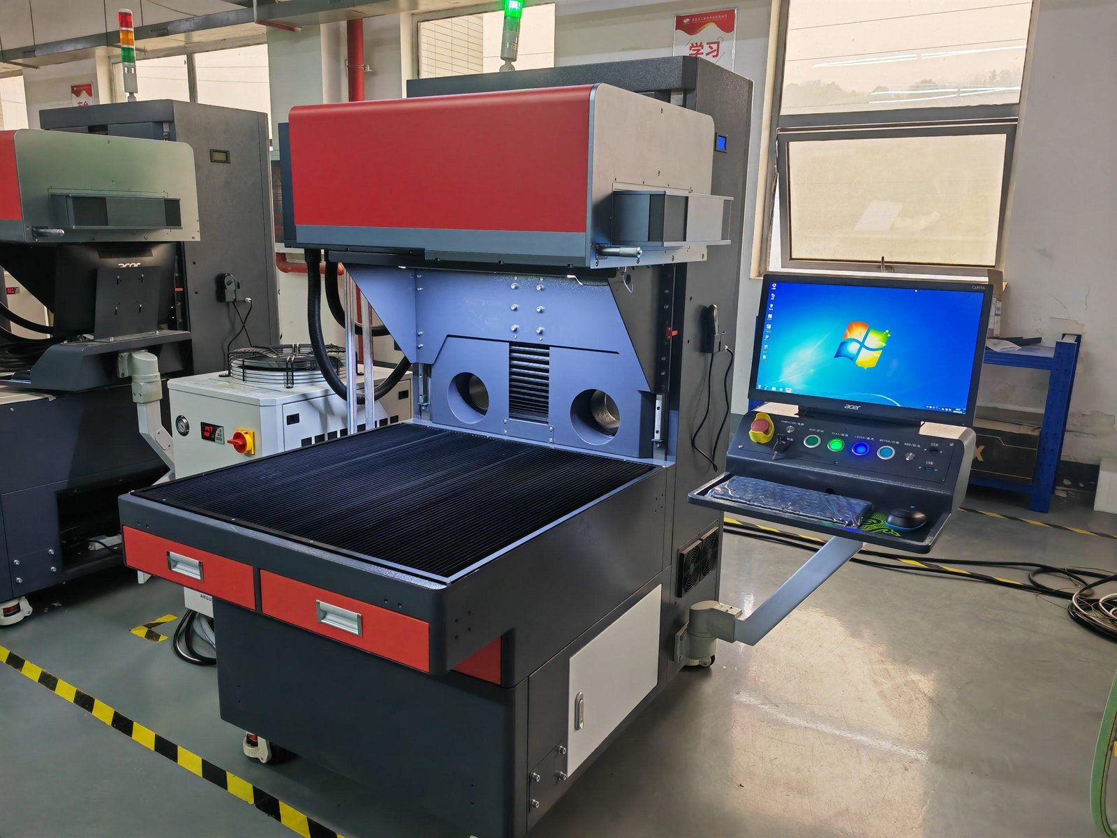 250W 800*800mm LGP Dynamic Focusing CO2 Laser Marking Machine