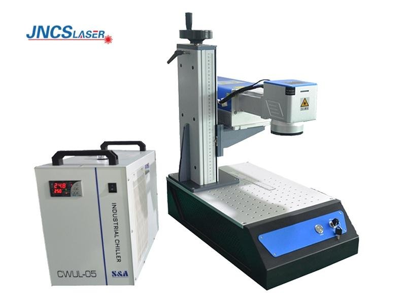 Mini. Máquina portátil de marcação a laser UV