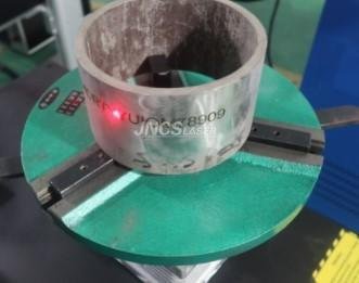 Customized Fiber Laser Marking Machine for big size flange