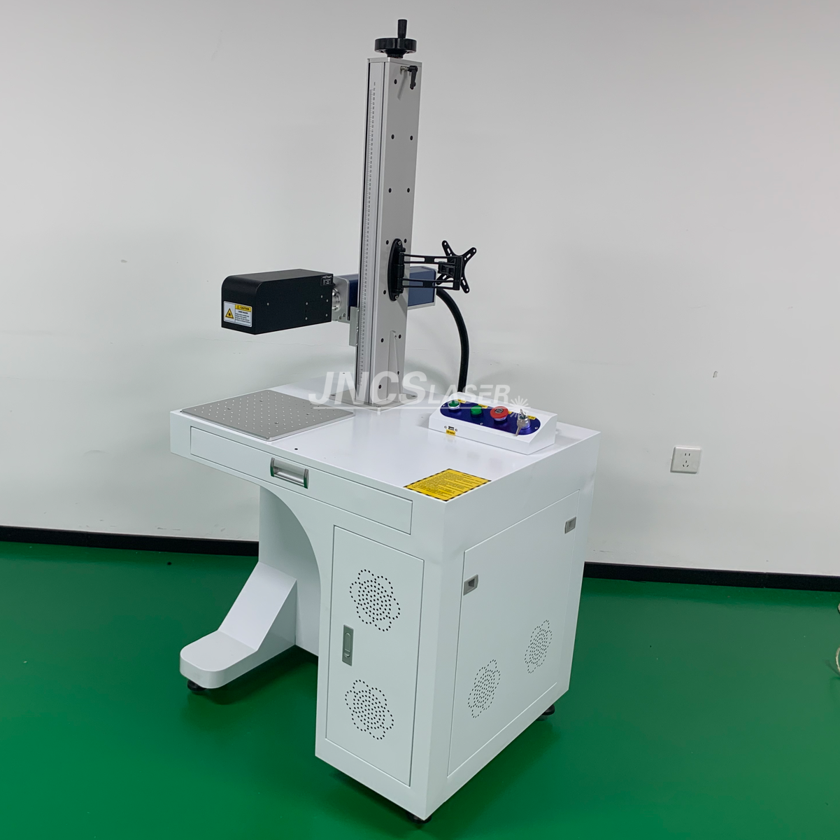 3D dynamic focusing fiber laser marking machine for curved surface marking and relief engraving