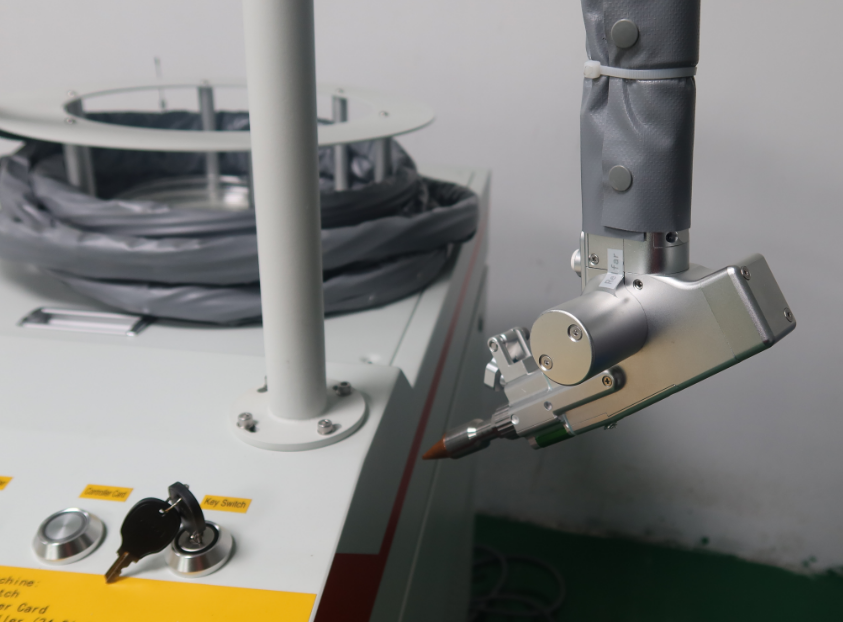 double wobble laser welding machine