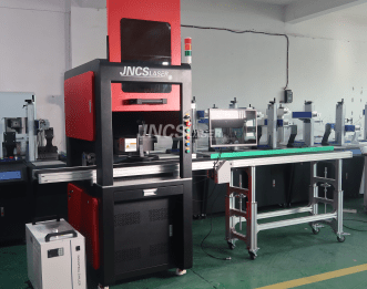Enclosed UV Laser Marking Machine with Automatic CCD Visual Positioning System