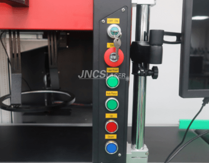 Enclosed Fiber Laser Marking Machine Machine with CCD automatic visual and positioning system