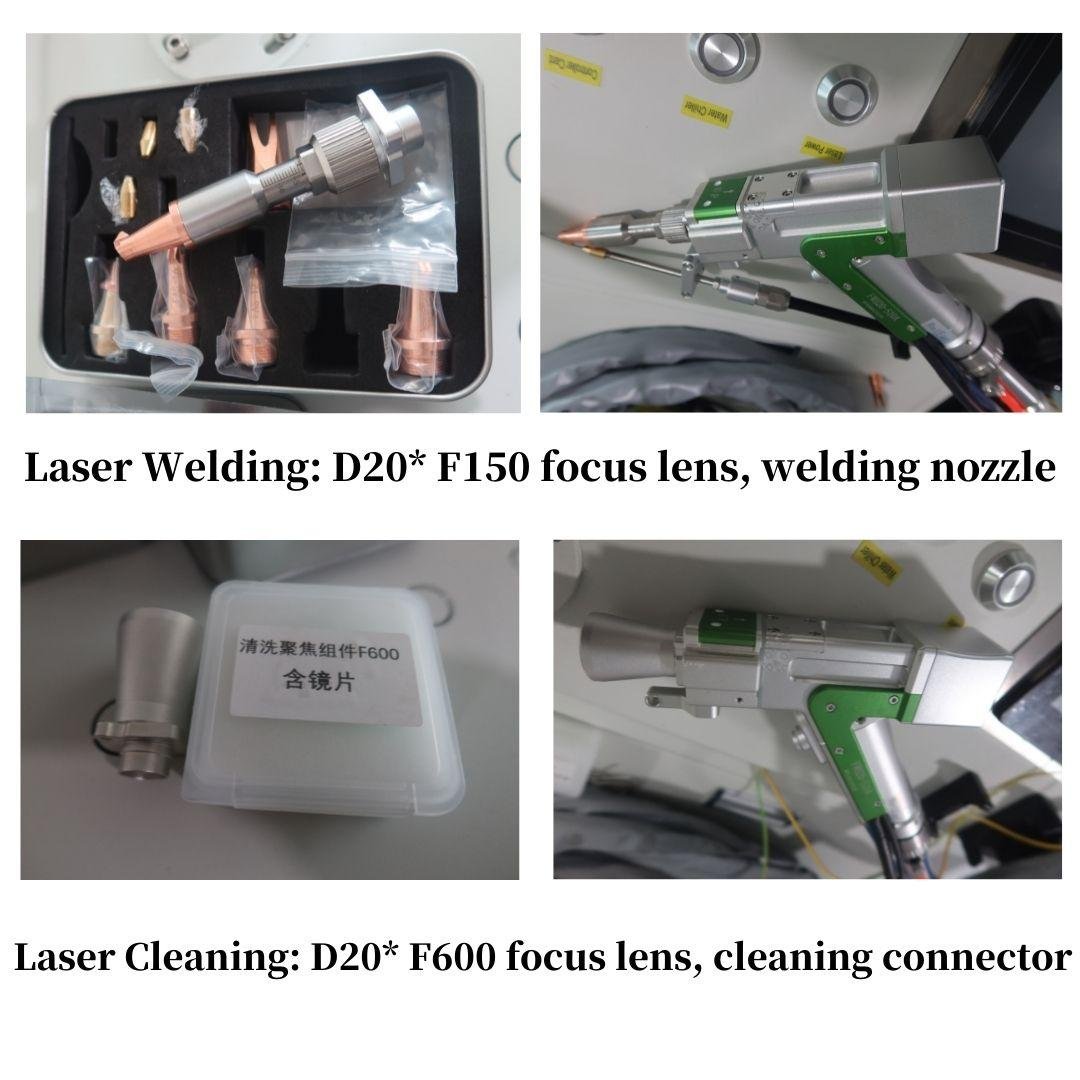 Hot Sale 3 in 1 Fiber Laser Welding Cleaning Cutting Machine