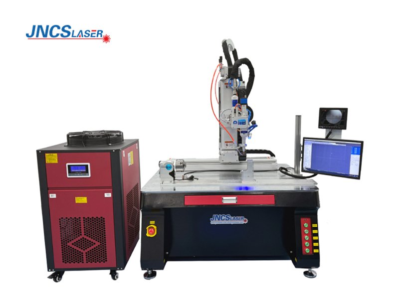 4 Axis Automatic Continuous Fiber Laser Welding Machine