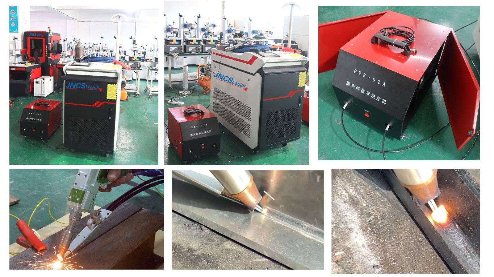 2KW 3KW Fiber Laser Welding Machine with Dual Wire Feeder