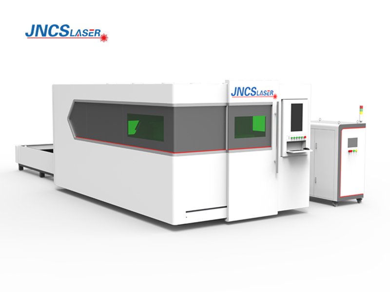 enclosure fiber laser cutting machine with exchange table