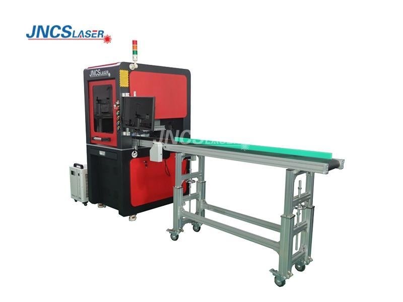 Enclosed UV Laser Marking Machine with Automatic CCD Visual Positioning System