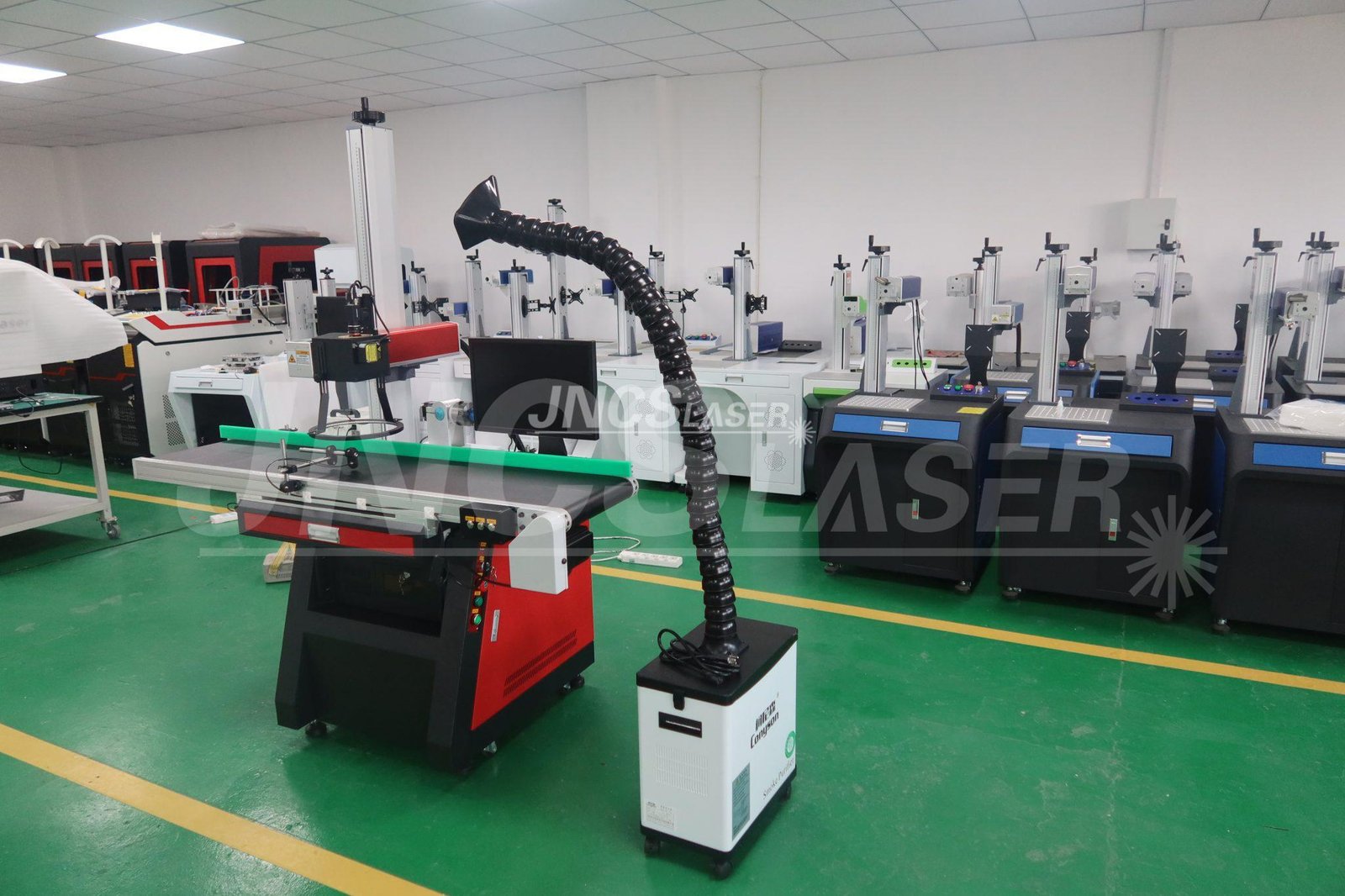 fiber laser marking machine with CCD