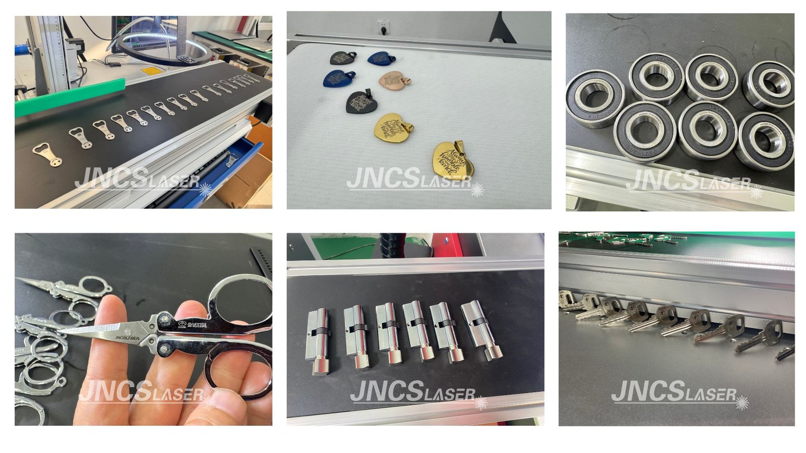 laser marking machine with CCD visual positioning system