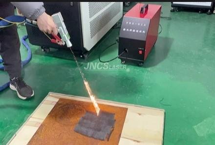 handheld fiber laser cleaning machine