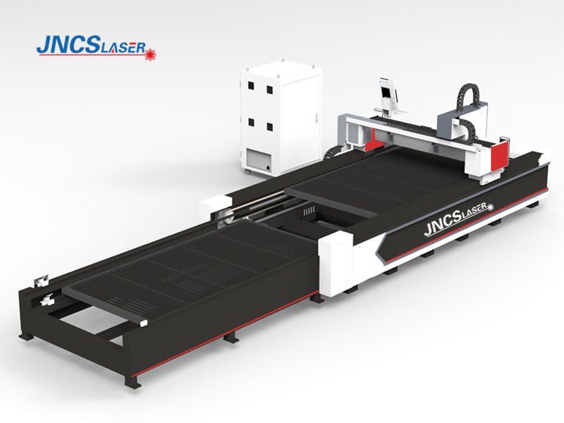 sheet fiber laser cutting machine with exchange table