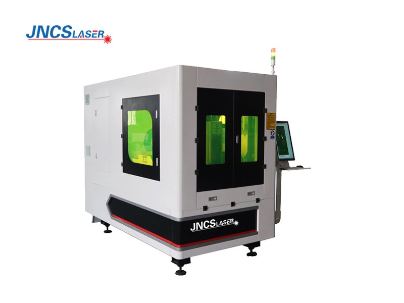 small CS9060 fiber laser cutting machine with protect cover