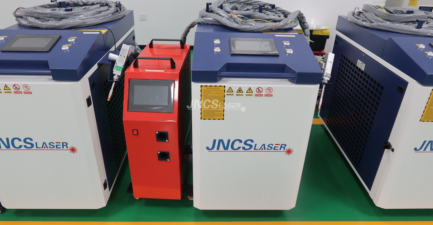 1.5KW 2KW 3KW 4-in-1 Fiber Laser Welding Machine with Double Wire Feeder Device SUP23T