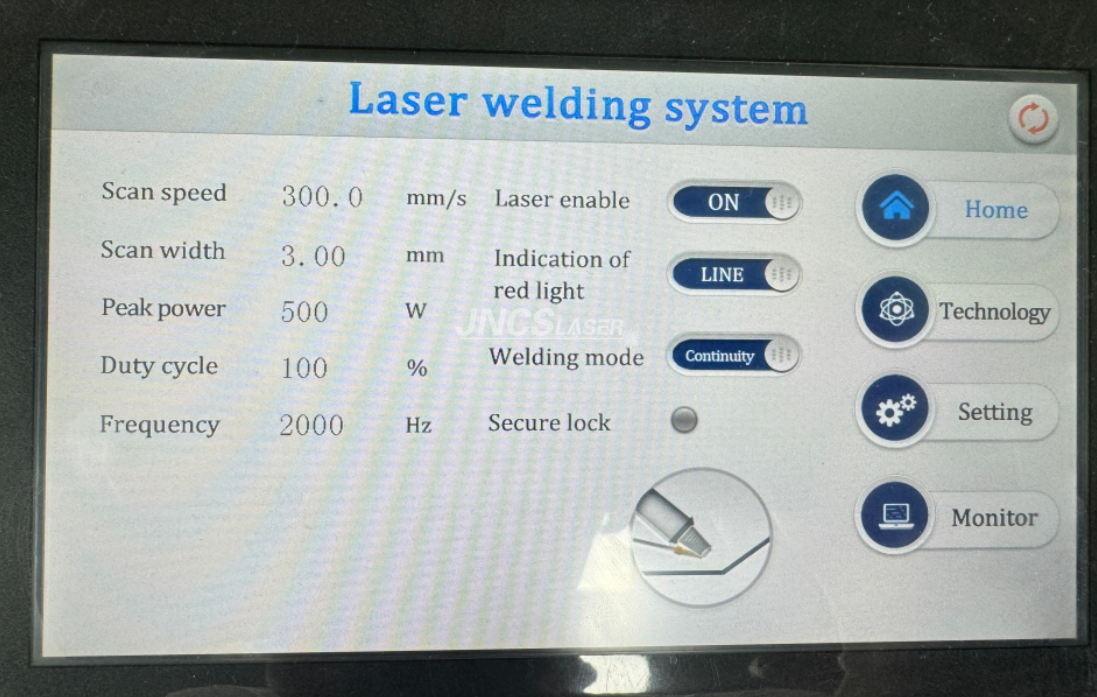 1.5KW 2KW 3KW 4-in-1 Fiber Laser Welding Machine with Double Wire Feeder Device SUP23T