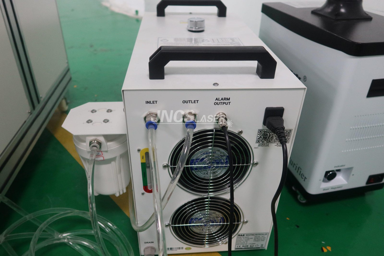 3D Dynamic Focusing Co2 Laser Marking Machine with CCD Vision imaging for Curved Surface marking