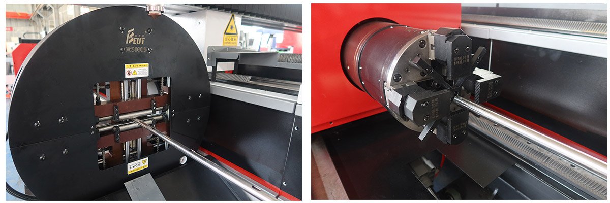 sheet metal and tube fiber laser cutting machine