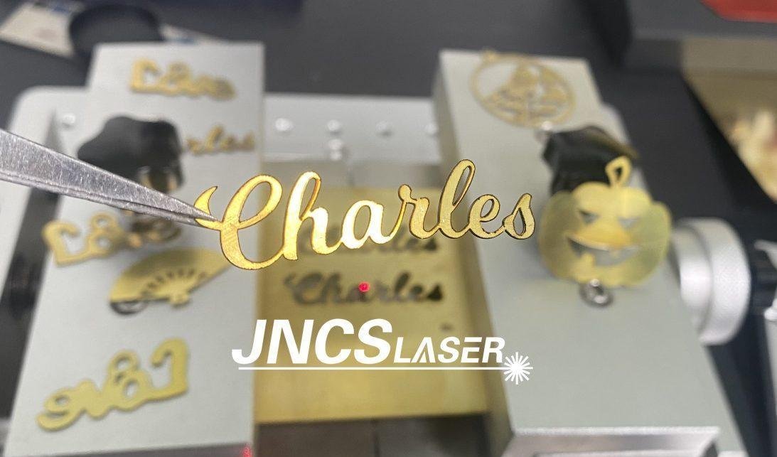 JPT Mopa 100w fiber laser marking machine jewelry name letter cutting