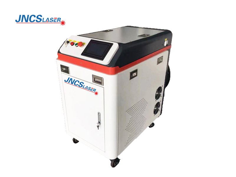 300W 500W Pulsed Fiber Laser Cleaning Machine for motor-engine, tire moulds