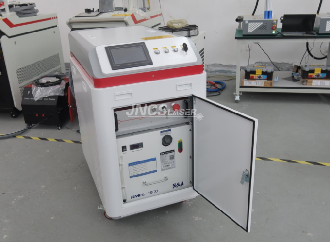 pulse fiber laser cleaning machine for rust paint cleaning,