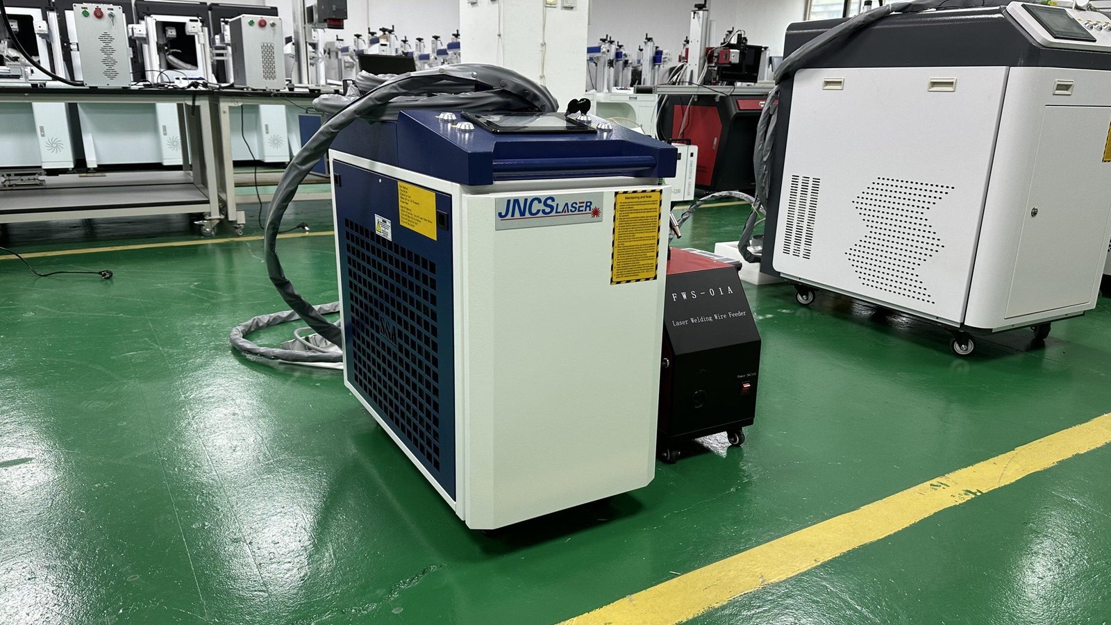 small fiber laser welding cleaning cutting machine