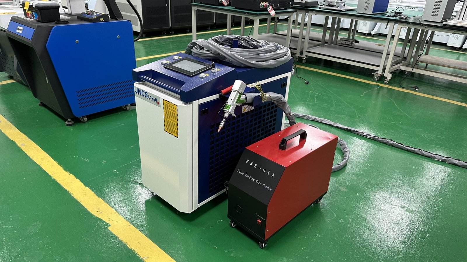 small fiber laser welding cleaning cutting machine
