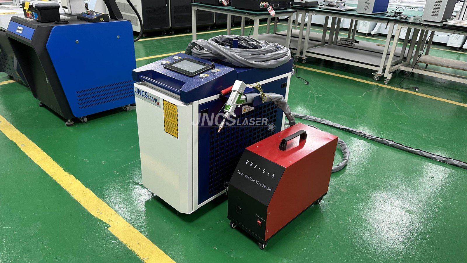 small fiber laser welding cleaning cutting machine