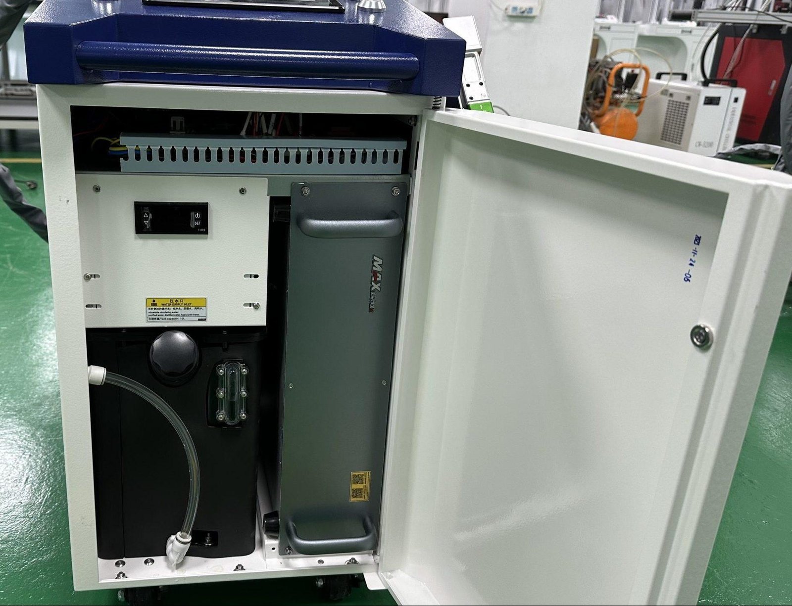 small fiber laser welding cleaning cutting machine