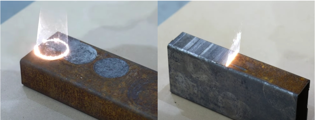 Laser cleaning machine