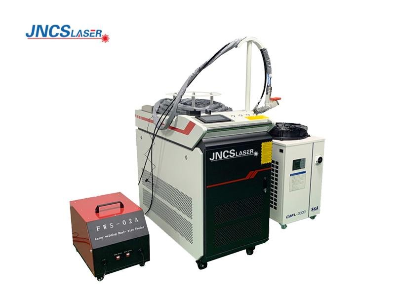 3kw handheld fiber laser welding machine with double wire feeder