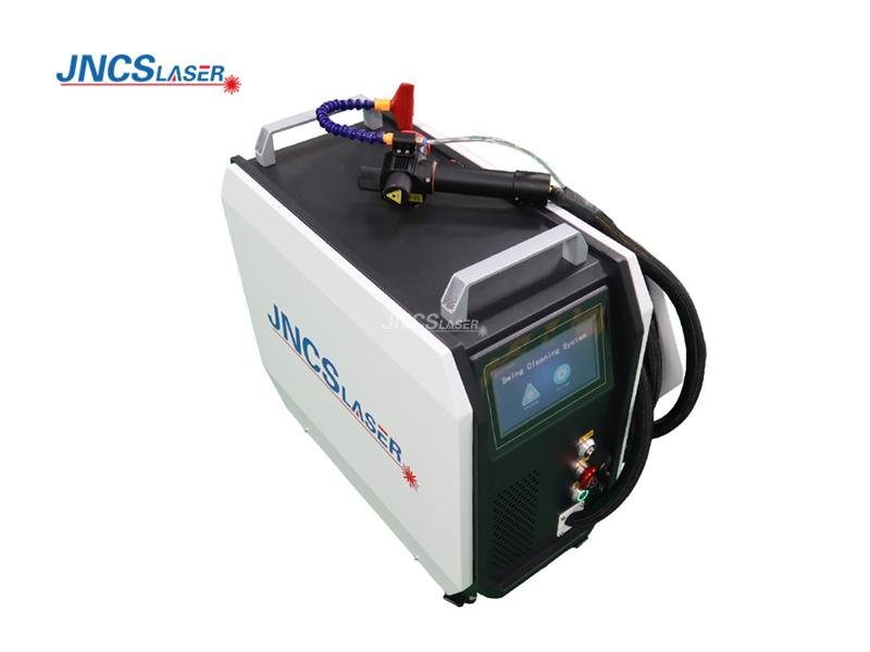 Small Pulsed Fiber Laser Cleaning Machine 200W 300W