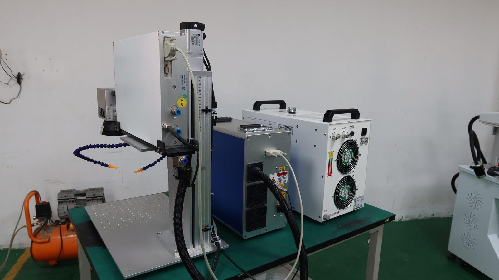 120w fiber laser glass drilling machine