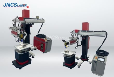 QCW (Quasi-Continuous Wave) 300W Fiber Laser Welding Machine with Big Crane