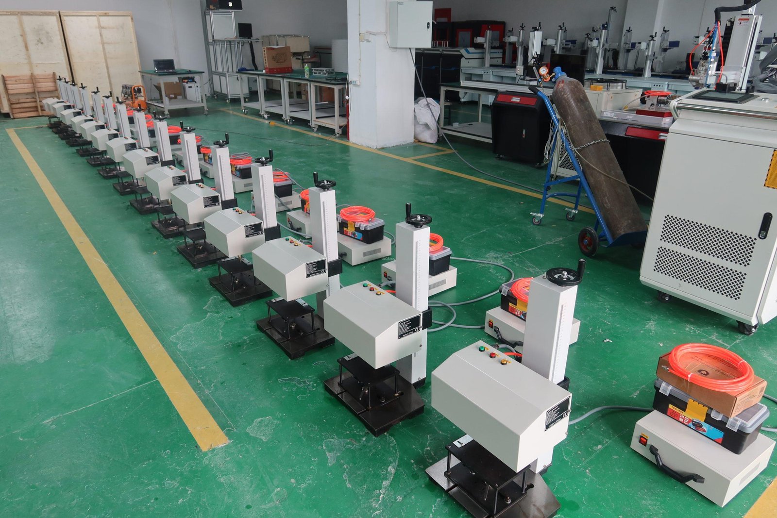 Desktop CS189 180*90mm cnc pneumatic dot peen marking machine metal nameplate and metal part