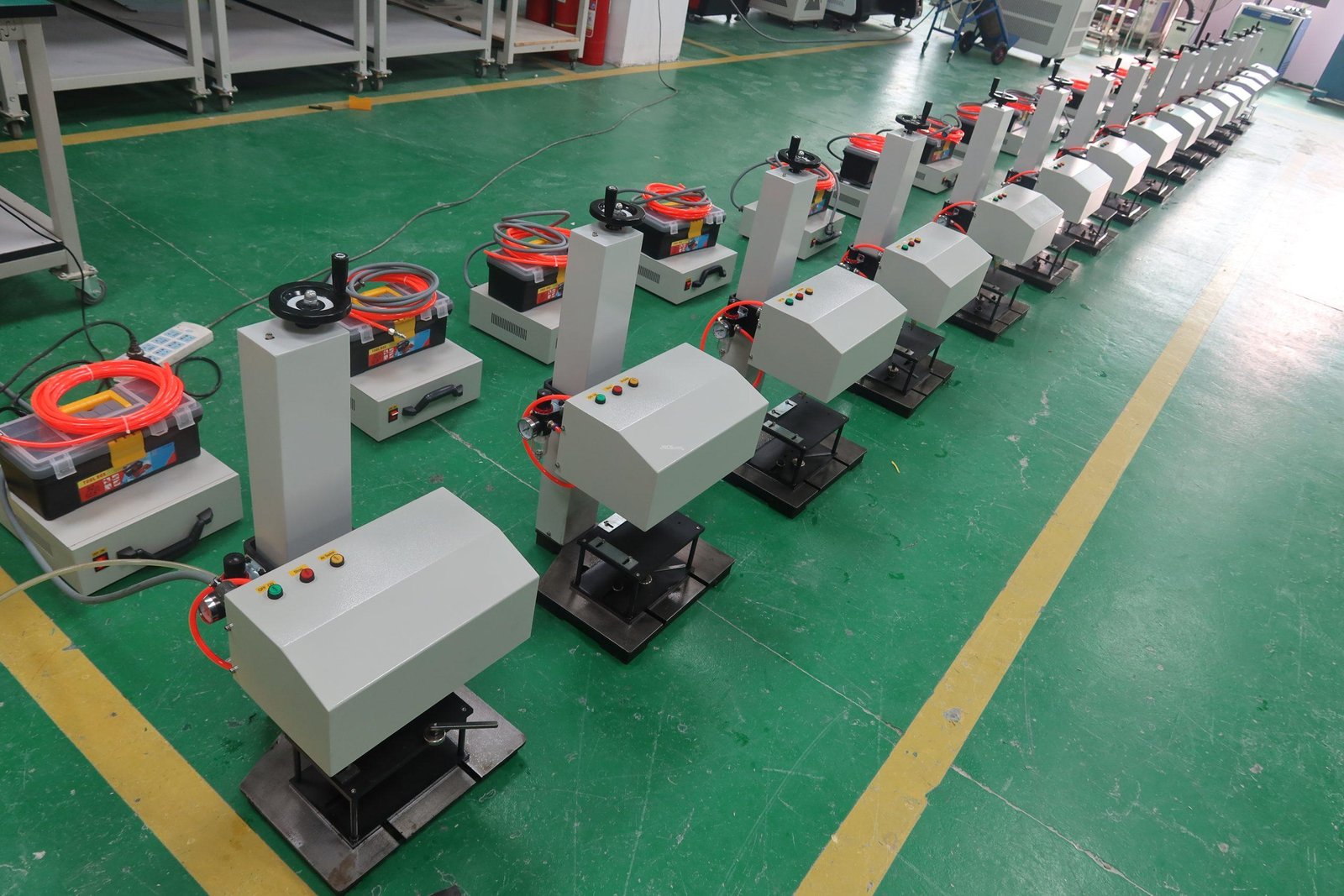 Desktop CS189 180*90mm cnc pneumatic dot peen marking machine metal nameplate and metal part