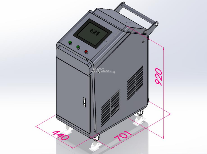 High Quality 200W 300W Pulsed Fiber Laser Cleaning Machine