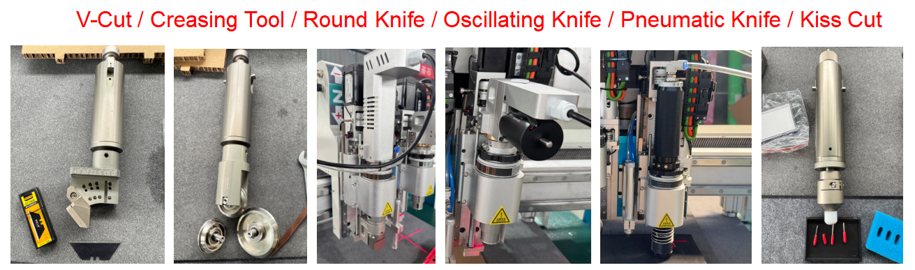 cnc oscillating knife cutting machine