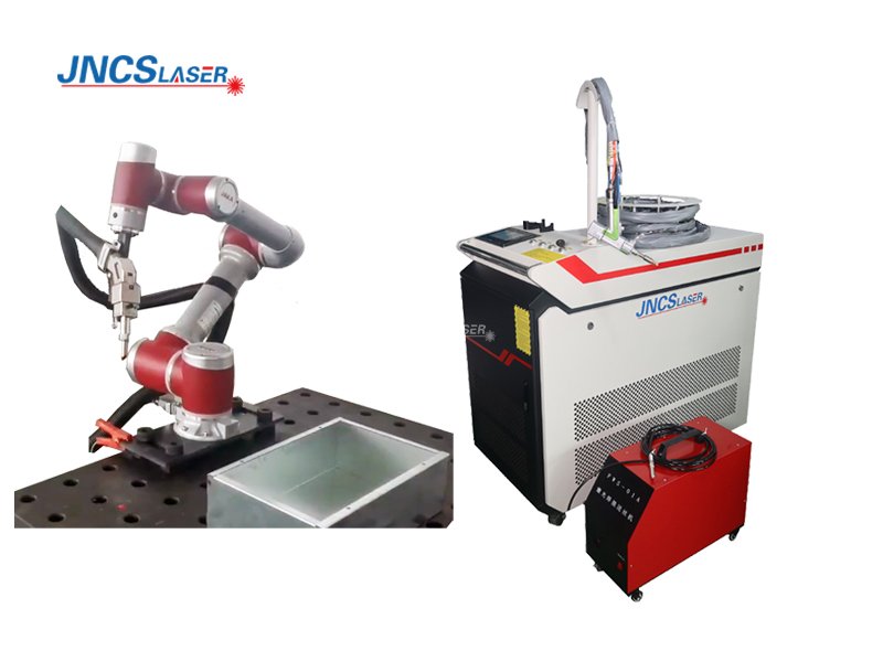 high efficiency fiber laser welding machine with Cooperative robot