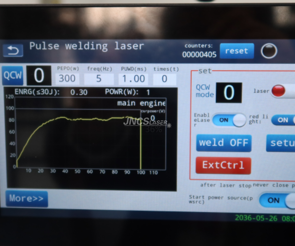 QCW300W Galvanometer Fiber Laser Welding Machine with Visual Positioning System