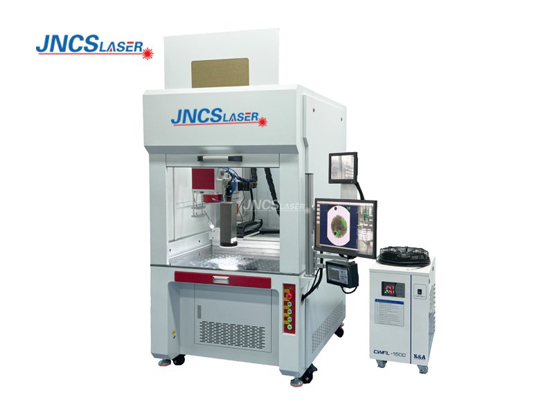 QCW300W Galvanometer Fiber Laser Welding Machine with Visual Positioning System