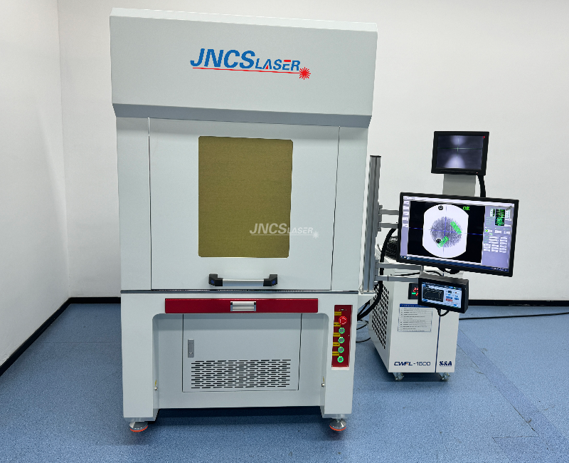 QCW300W Galvanometer Fiber Laser Welding Machine with Visual Positioning System