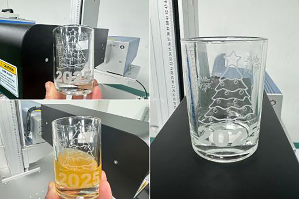what's 3D dynamic focusing uv laser marking machine main applications on glass cup