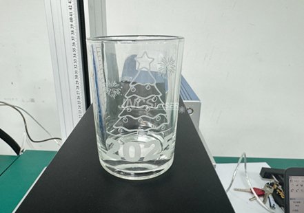 what's 3D dynamic focusing uv laser marking machine main applications on glass cup
