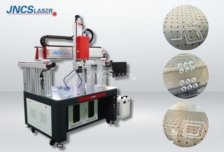 120w fiber laser glass drilling machine application