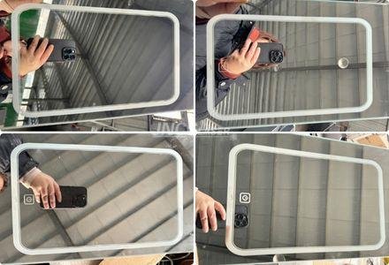 3 in 1 120w fiber laser glass drilling, forsted glass marking, smart mirror marking applications